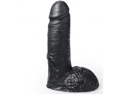 Černé realistické dildo Hung Marcel 17 cm