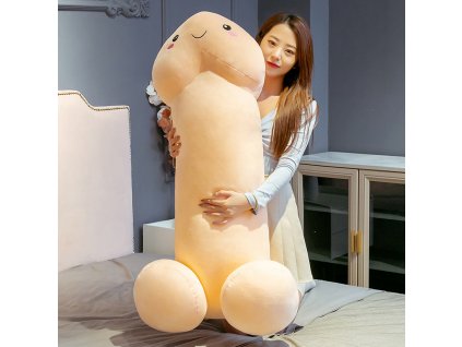 Trick Huge Penis Plush Toy Simulation Boy Dick Plushie Lifelike Penis Doll Hug Pillow Stuffed Sexy