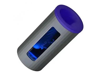 LELO F1S V2 Gunmetal Blue masturbátor se sonickými vlnami
