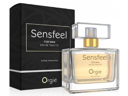 Svůdná toaletní voda pro muže Orgie Sensfeel for Man Eau De Toilette 50 ml