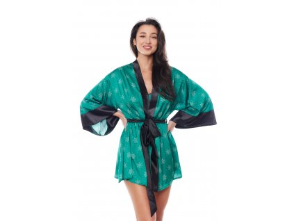 # Krásný župan Aster robe green - Anais