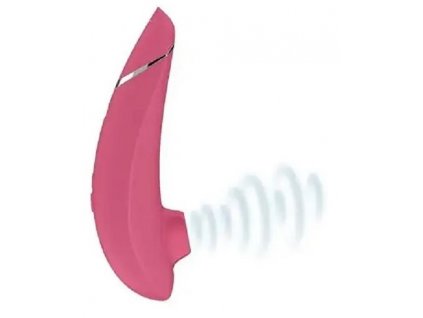 HOT Womanizer Premium 2 stimulátor na klitoris Raspberry