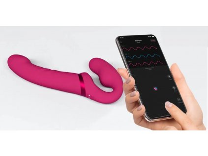 HOT LOVENSE Lapis strap-on vibrátor