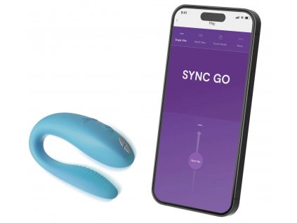 HOT We-vibe Sync GO párový vibrátor - Turquoise