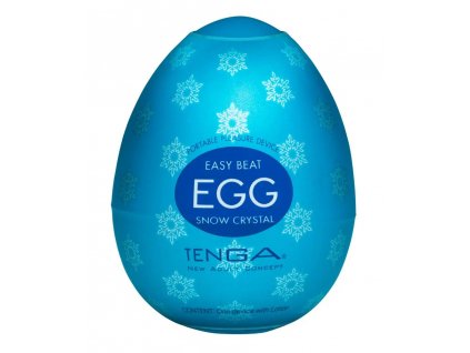 HOT Tenga Egg Snow Crystal masturbátor s chladivým účinkem