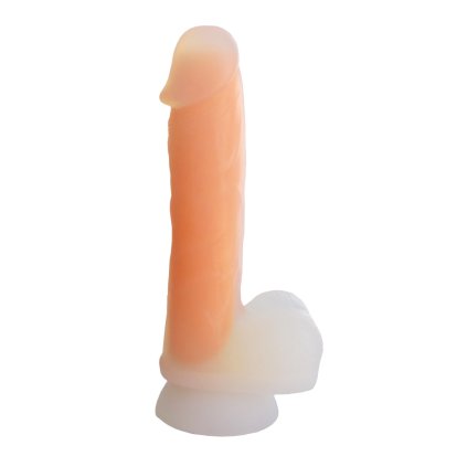 boom dual density dildo glow in dark oranzove img BOM00092 fd 3
