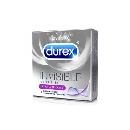 durex kondomy invisible extra lubricated 3ks img durex InvisiExtraLubric 3ks fd 3