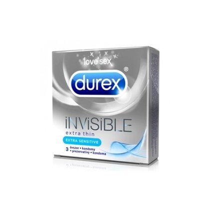 durex kondomy invisible extra sensitive 3ks img durex InvisiExtraSensitive 3ks fd 3