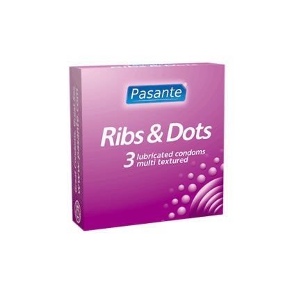 pasante kondomy ribs dots 3 ks img pasanteRibsDots 3ks fd 3