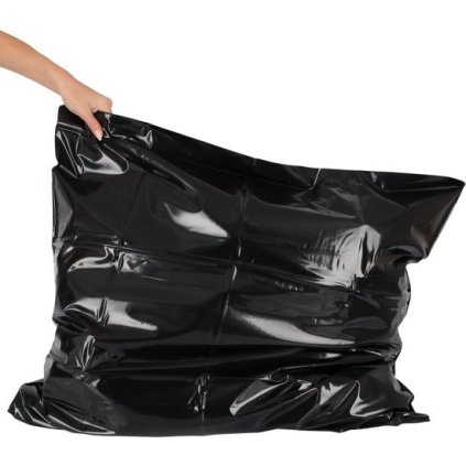 fetish lakovane lozni pradlo pvc povlak na polstar 80x80 cm cerny img 252204m fd 3
