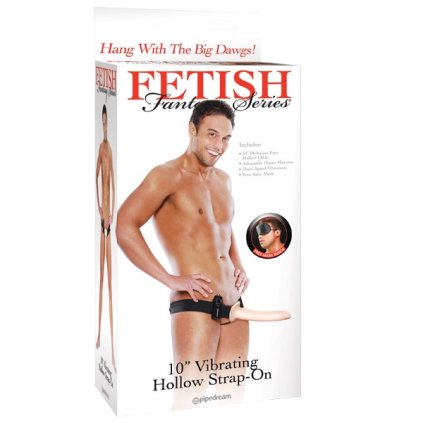 fetish fantasy hollow strap on vibracni nastavec na penis s maskou img 44191 fd 3