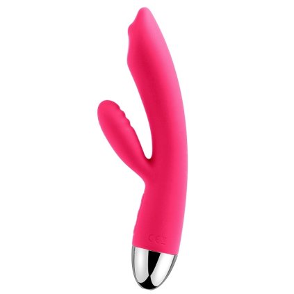 svakom trysta rabbit vibrator s pohyblivou kulickou cerveny img E26558 fd 3 (1)