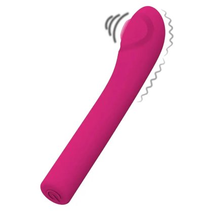 425113 romant thumper vibrator na g bod s pulzaci ruzovy
