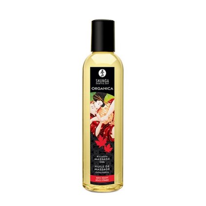 shunga organica masazni olej javorovy sirup 250 ml img v271120a fd 3