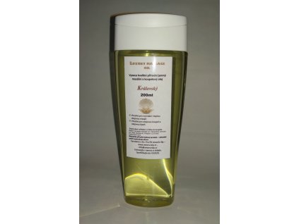 Luxusní masážní olej Královský až 1000ml 2v1 (Objem ml 500ml)