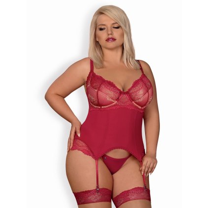 # Smyslný korzet Rosalyne corset XXL - Obsessive