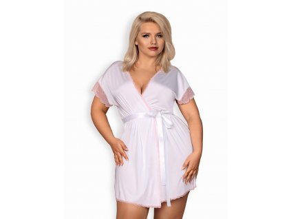 # Elegantní župan Girlly peignoir XXL - Obsessive