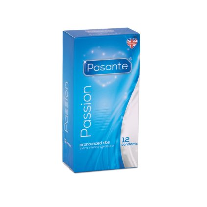 pasante kondomy passion 12 ks img Pasante Passion Ribbed 12pack fd 3