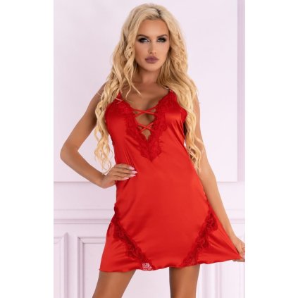 # Ohnivá košilka Landim red - LivCo Corsetti