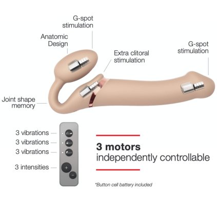 Strap-On-Me 3 motors vel.M tělový
