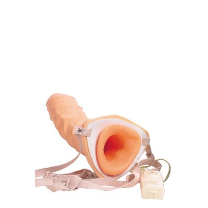 TO STRAP-ON HOLLOW VIBRAČNÍ NÁSTAVEC NA PENIS