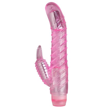 ™˙ JL CURVED SEDUCTION Duální vibrátor Pink