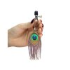 lovetoy nipple clamp with peacock feather trim skripce na bradavky s pavimi oky 17 cm img INSP 15874 fd 111