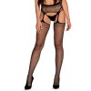 Hravé punčochy S815 garter stockings - Obsessive