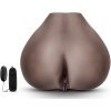 Realistická vibrující pochva a zadeček karibská kráska Sweet Rose Chocolade
