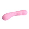 Vibrátor s paměťovou funkcí z extra jemného měkkého silikonu Pretty Love Matt Pink