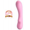 Vibrátor s paměťovou funkcí z extra jemného měkkého silikonu Pretty Love Matt Pink