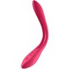 14v1 Luxusní multifunkční párový 2 motorový vibrátor Elastic Game Satisfyer - červený
