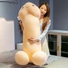 Trick Huge Penis Plush Toy Simulation Boy Dick Plushie Lifelike Penis Doll Hug Pillow Stuffed Sexy