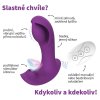 321825 1 hot romant theo vibrator do kalhotek s podtlakovym stimulatorem klitorisu fialovy