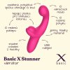 424915 1 basic x stunner vibrator na g bod a klitoris ruzovy