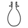 svorky na bradavky s retizkem cerne img rimba nipple clamps with chain (2) fd 111