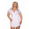 # Elegantní župan Girlly peignoir XXL - Obsessive