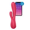 Vibrátor na G-bod a klitoris s mobilní aplikaci Mono Flex červený