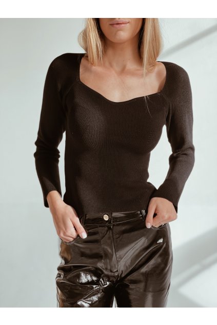 Černý úpletový top Baby (Velikost M/L)