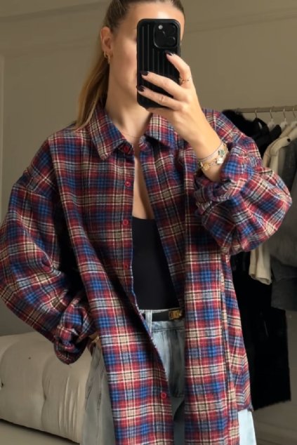 Flanelová košile Lenna