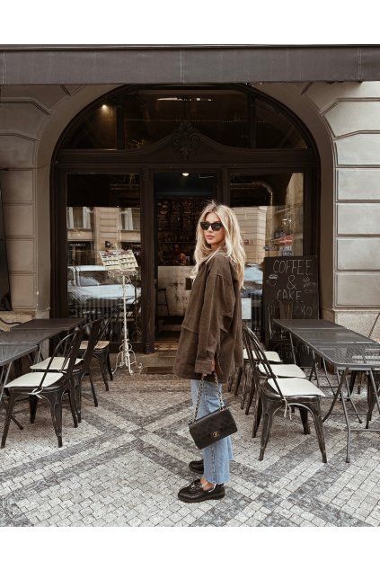 Zelená parka Noelle