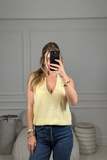Baby yellow vestička Layla