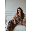 Leopard maxi šaty