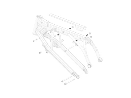 SEAT BASE FRONT FRAME BUSHING SCREW