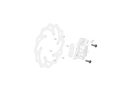 FRONT BRAKE CALIPER SCREW