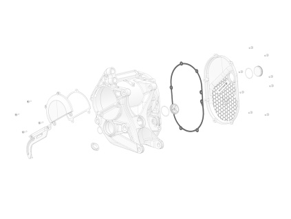 RIGHT MOTOR COVER GASKET