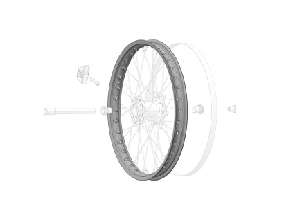 FRONT RIM 1.6X21