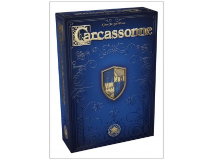 Carcassonne: Jubilejní edice 20 let-mírně poškozený rožek krabice! viz. foto