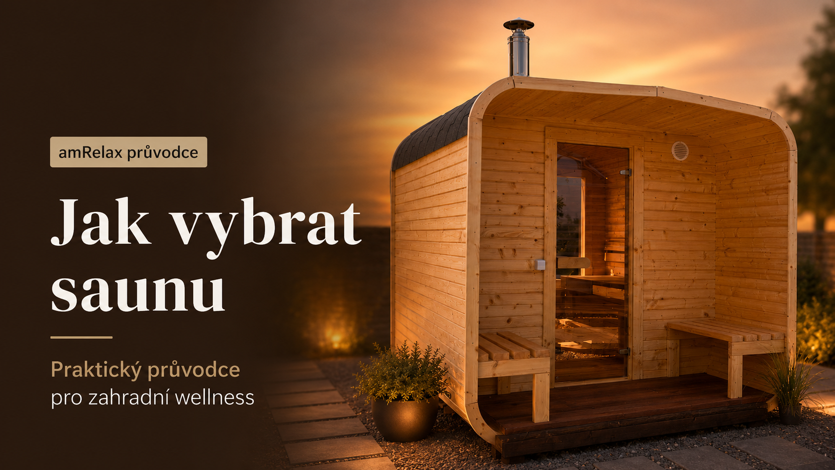 Jak vybrat saunu na zahradu