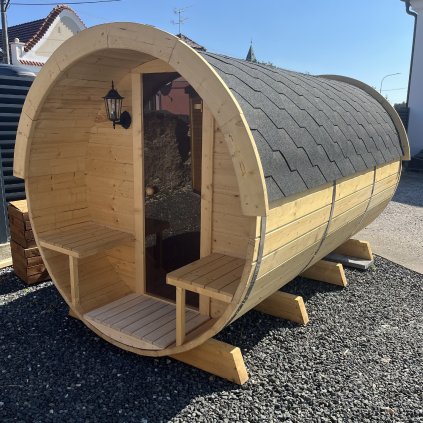 Finská sudová sauna 350 Premium